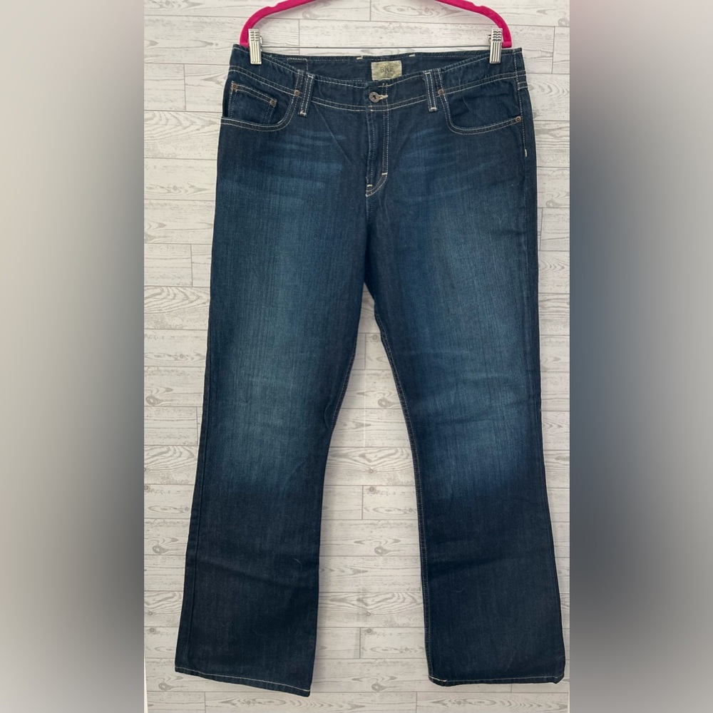 BKE Whitney Jeans Classic Denim 100% Cotton Size 34x33.5